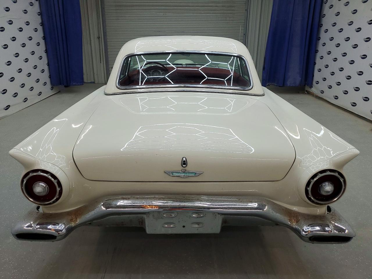 1957 Ford Thunderbird Lt Cream vin: D7FH394065