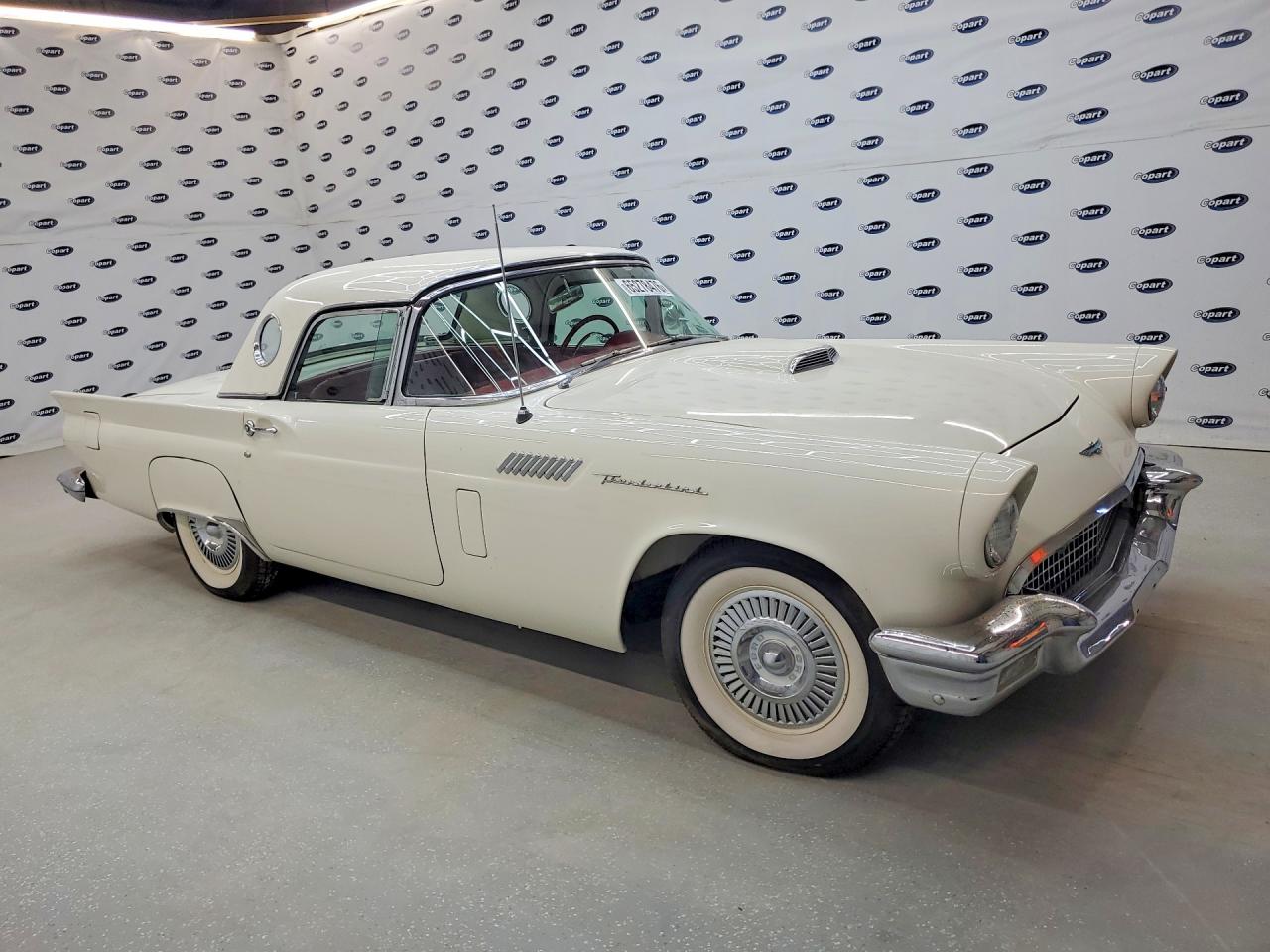 1957 Ford Thunderbird Lt Cream vin: D7FH394065