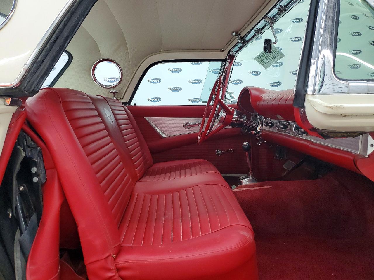 1957 Ford Thunderbird Lt Cream vin: D7FH394065