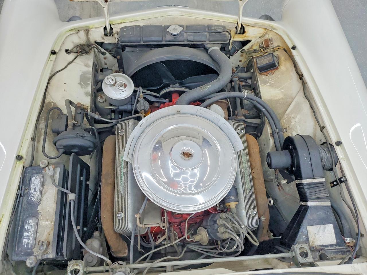 1957 Ford Thunderbird Lt Cream vin: D7FH394065