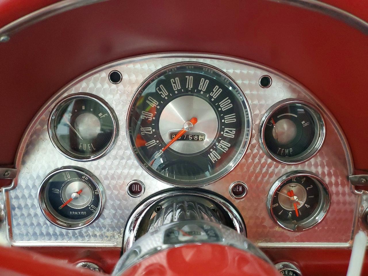 1957 Ford Thunderbird Lt Cream vin: D7FH394065