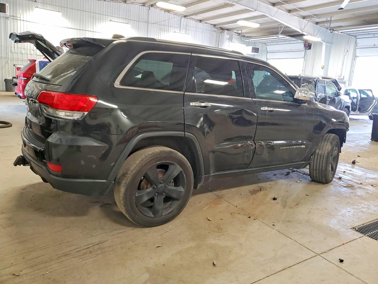 2014 Jeep Grand Cherokee Limited Black vin: DPSMN180834