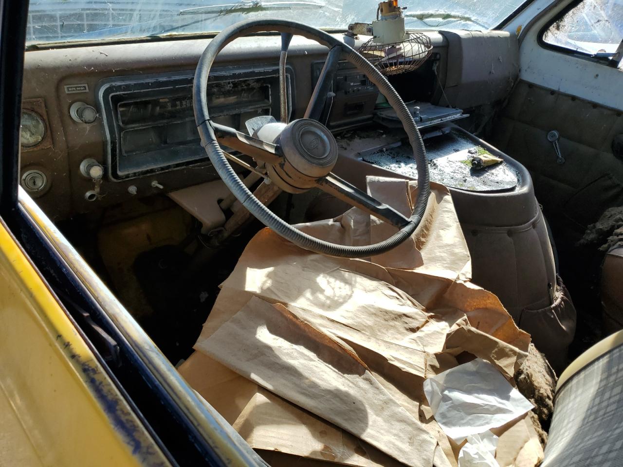 1973 Ford Ltd Yellow vin: E31GHS07445