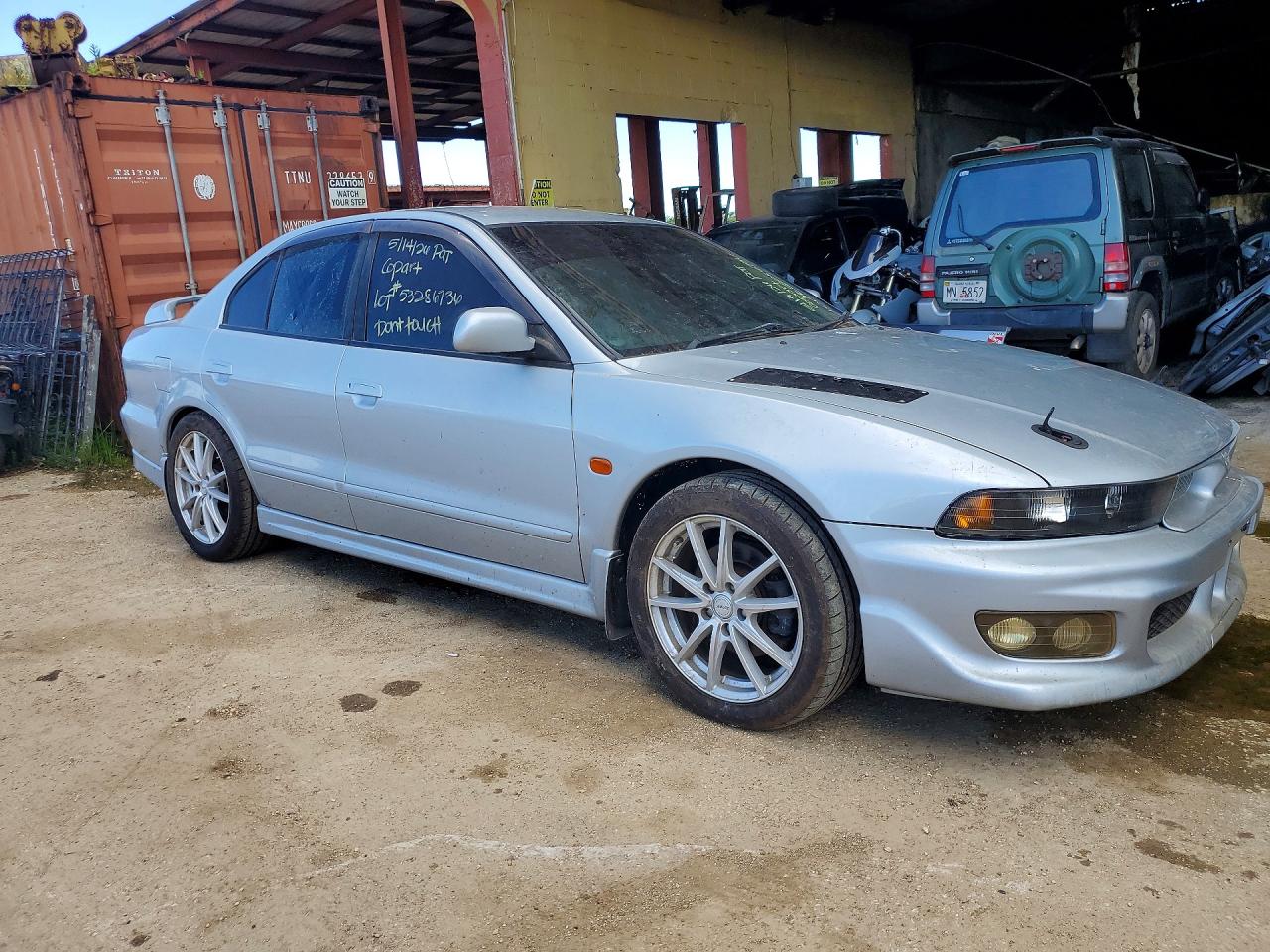 1997 Mitsubishi Galant Vr4 Серебряный vin: EC5A0002759
