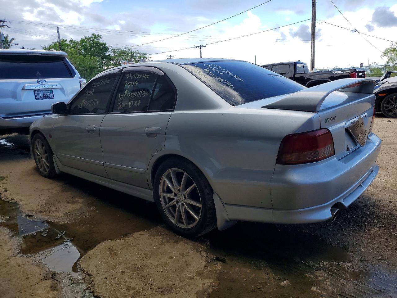 1997 Mitsubishi Galant Vr4 Серебряный vin: EC5A0002759