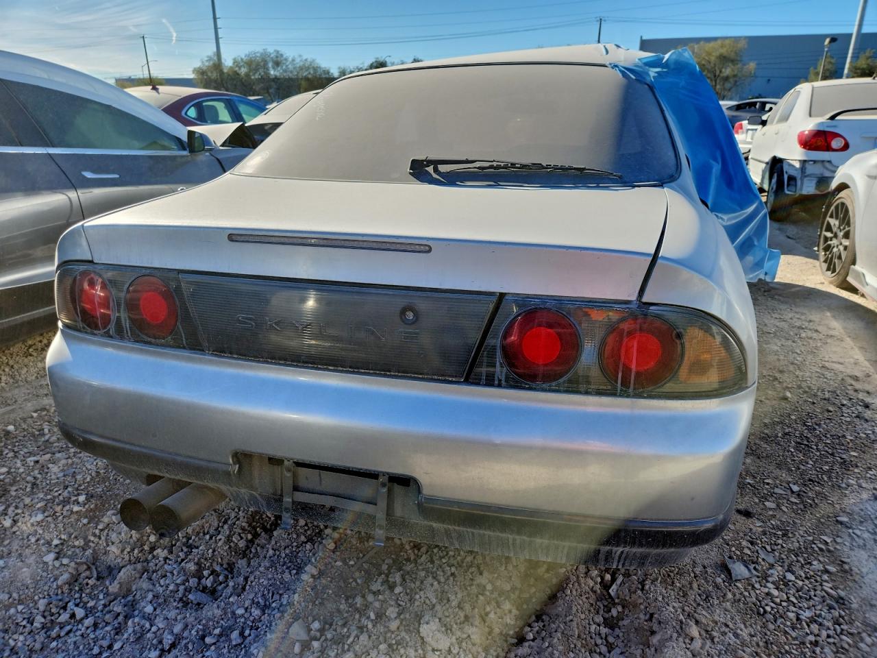 1993 Nissan Skyline Gt Серебряный vin: ECR33003353