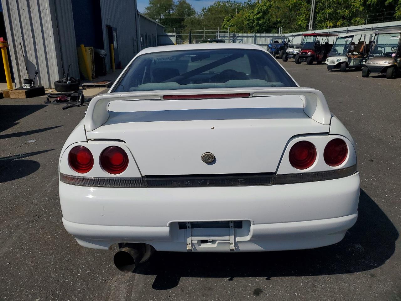 1995 Nissan Skyline Gt White vin: ECR33060119