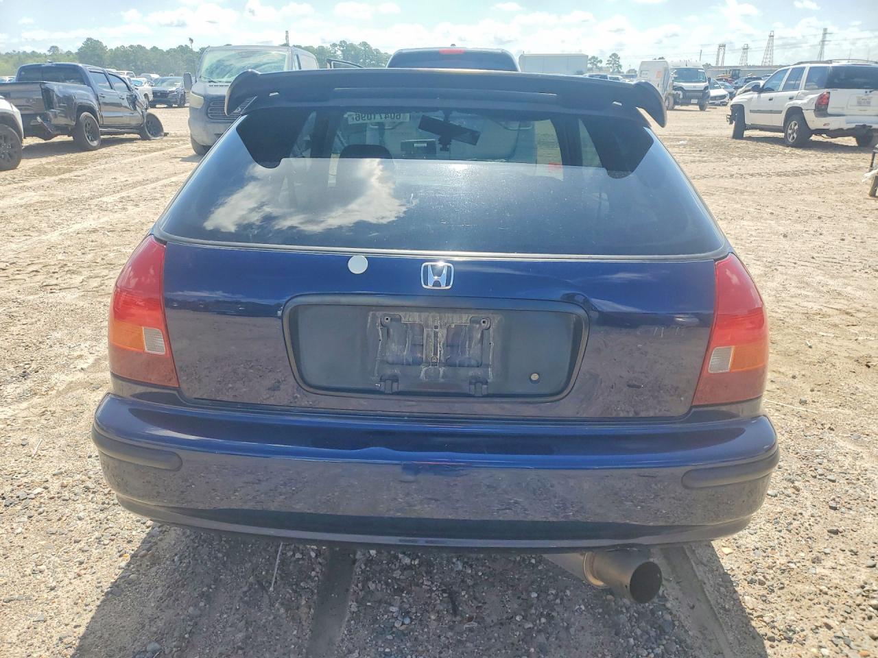 1997 Honda Civic Dx Blue vin: EK21200667