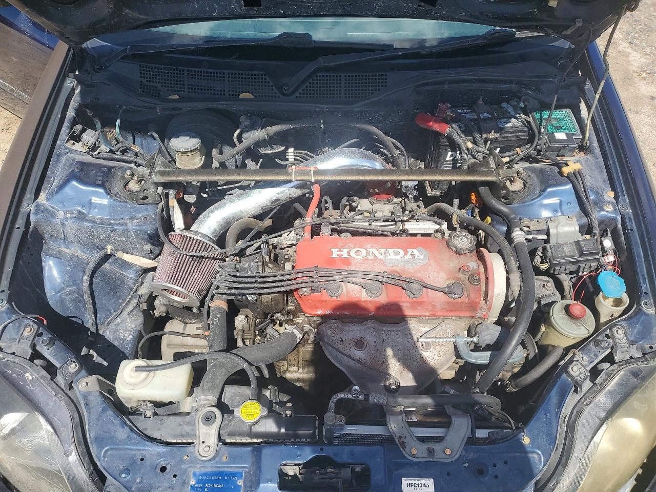 1997 Honda Civic Dx Blue vin: EK21200667
