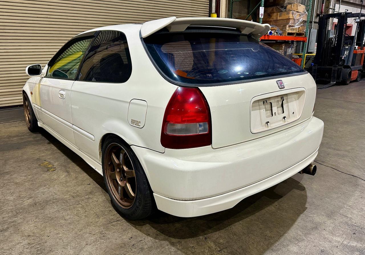1999 Honda Civic Type R Race Base White vin: EK91102193