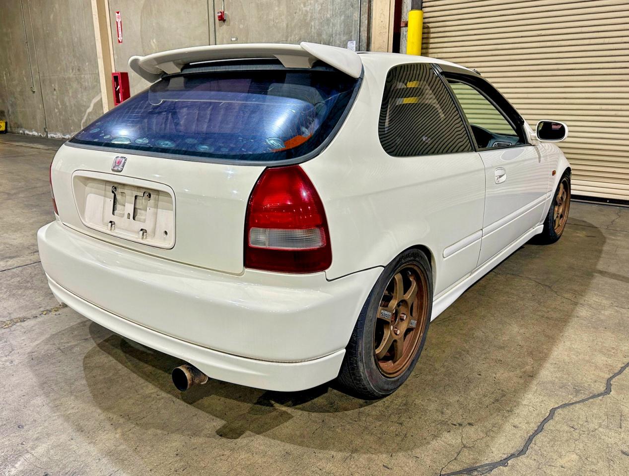 1999 Honda Civic Type R Race Base White vin: EK91102193