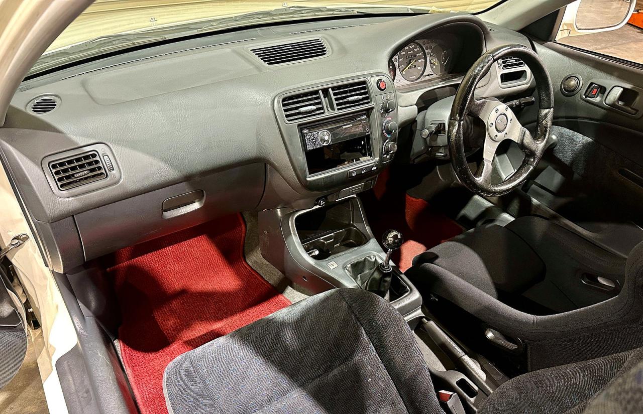 1999 Honda Civic Type R Race Base White vin: EK91102193