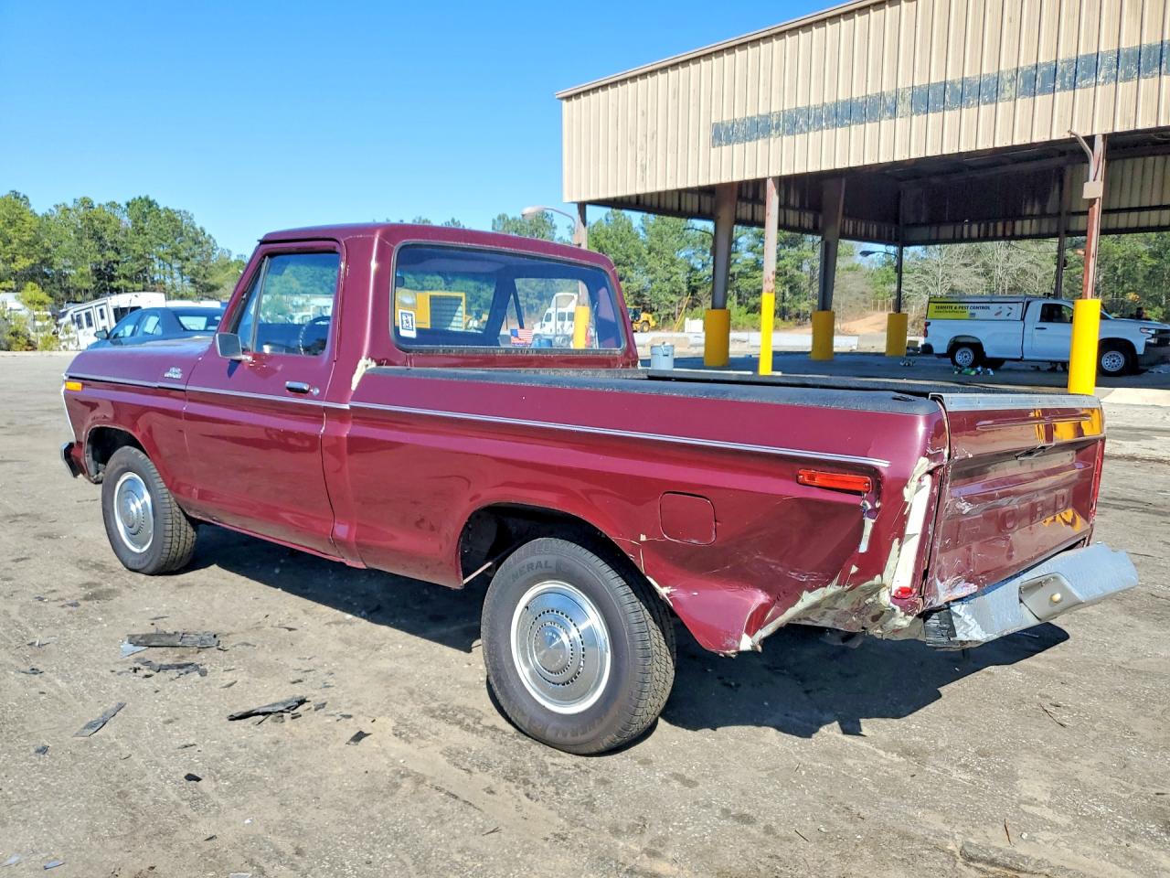 1979 Ford F100 Бордовый vin: F10BNEC1040