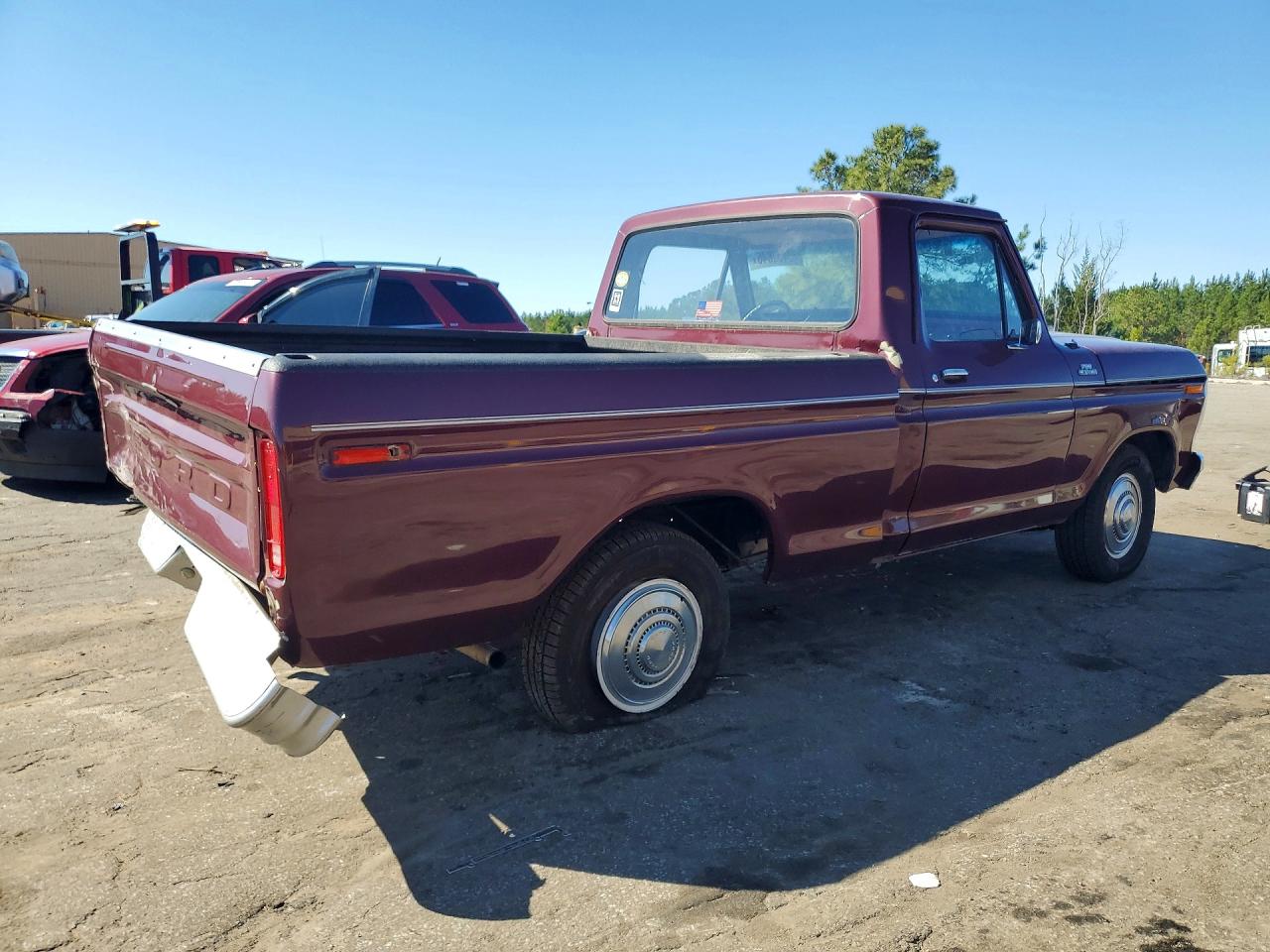 1979 Ford F100 Бордовый vin: F10BNEC1040