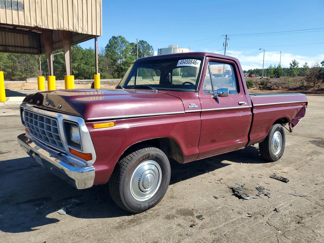 1979 Ford F100 Бордовый vin: F10BNEC1040
