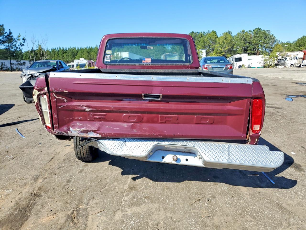 1979 Ford F100 Бордовый vin: F10BNEC1040
