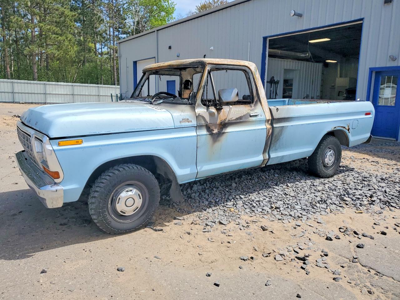 1979 Ford F100 Синий vin: F10BPDC0328
