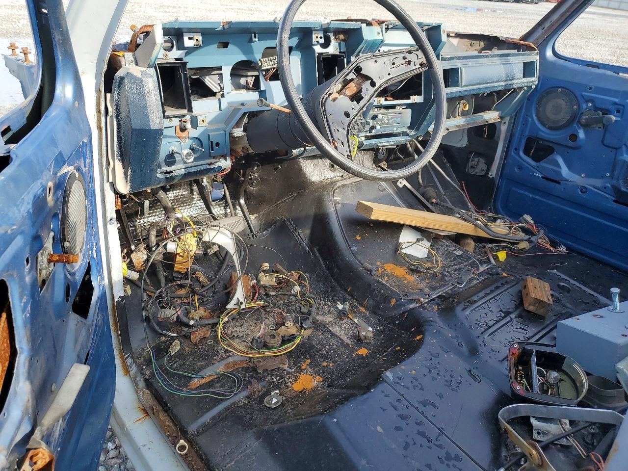 1980 Ford F100 Синий vin: F10FCJJ3660
