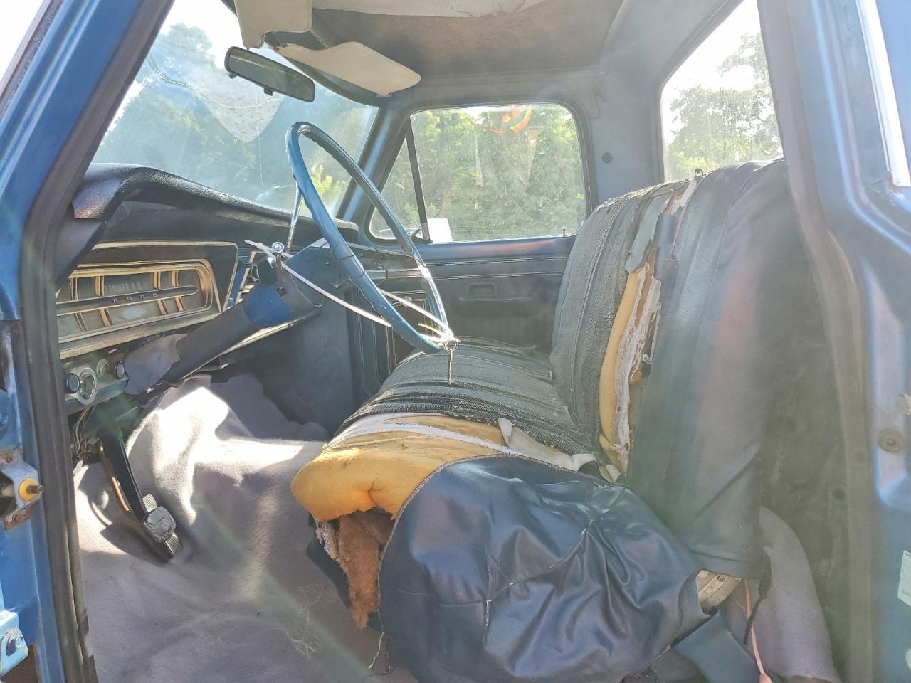 1972 Ford F100 Ranger Синий vin: F10HCN48604