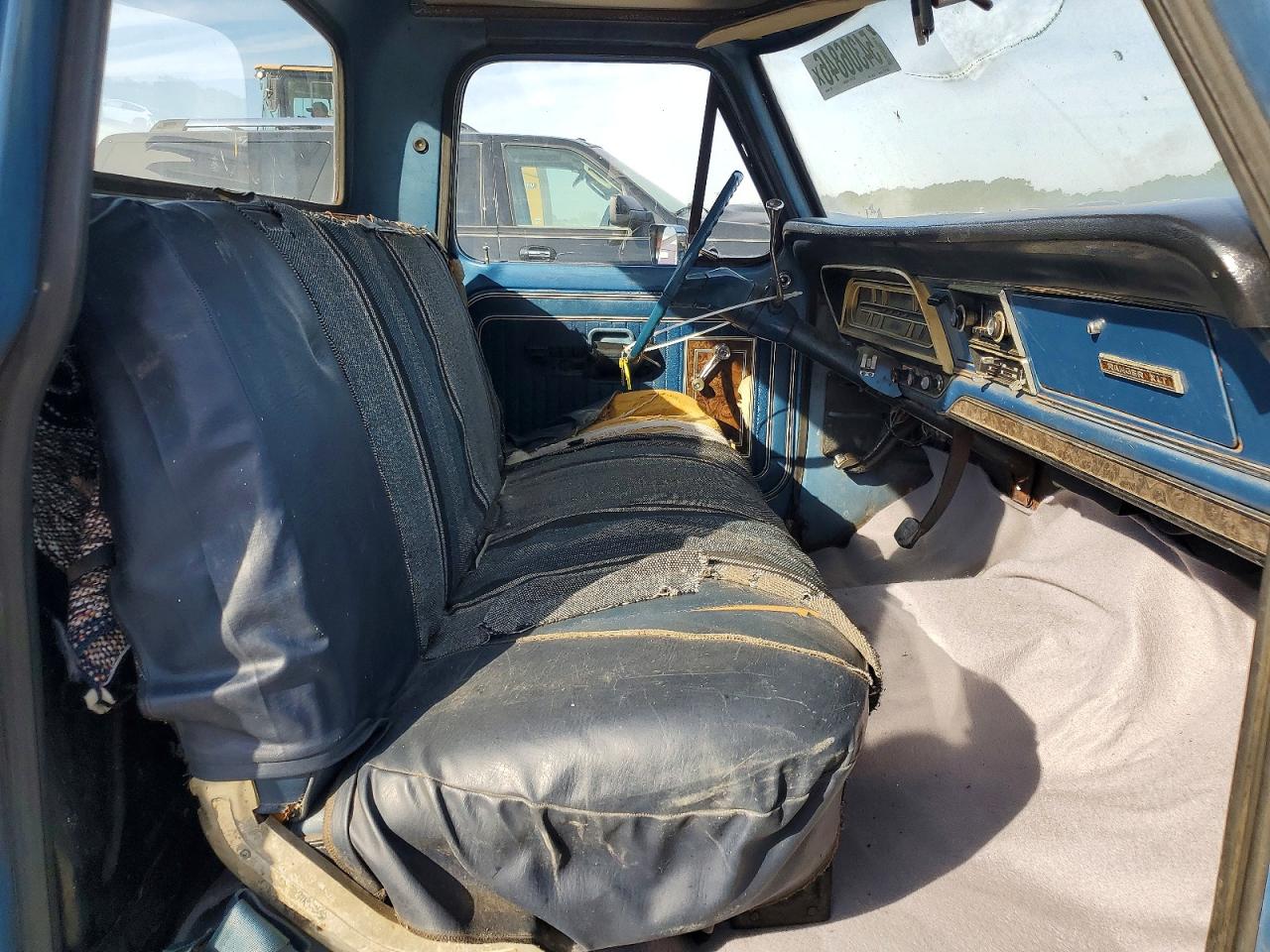 1972 Ford F100 Ranger Синий vin: F10HCN48604
