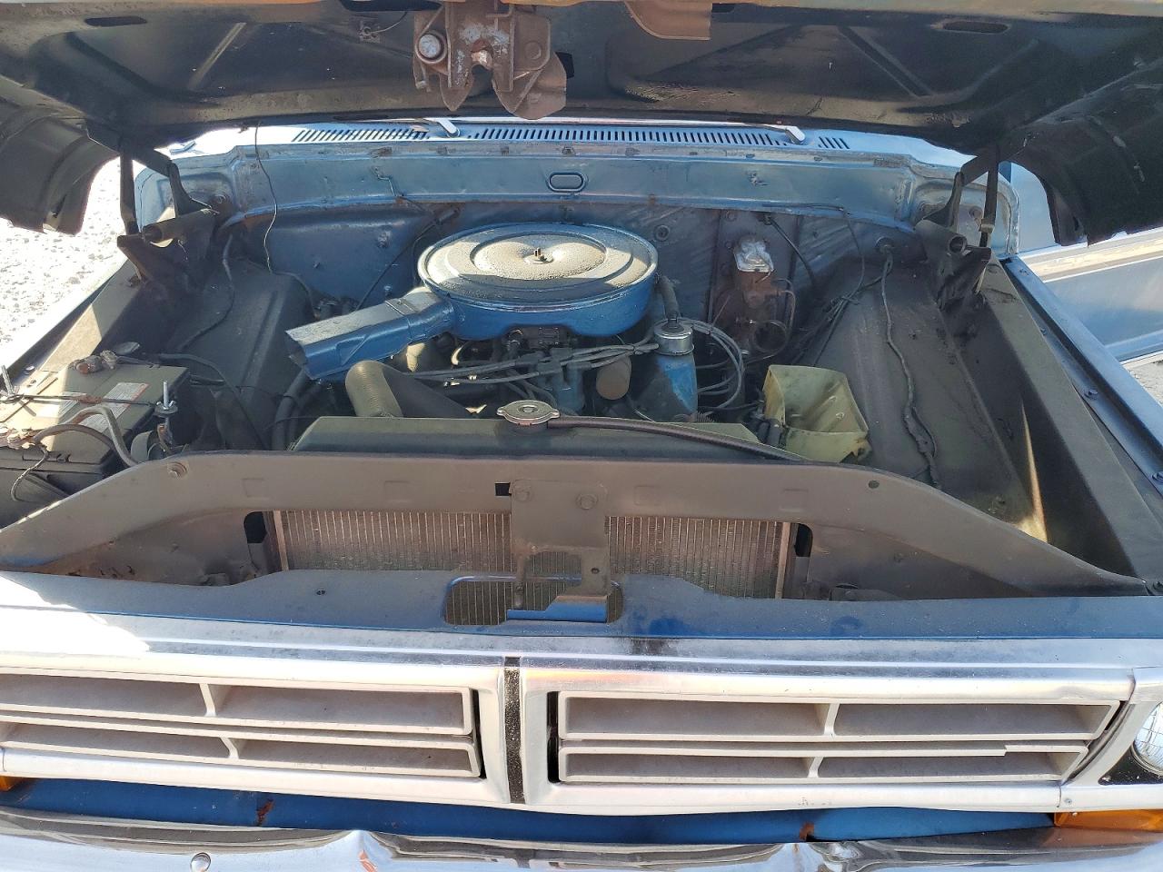 1972 Ford F100 Ranger Синий vin: F10HCN48604