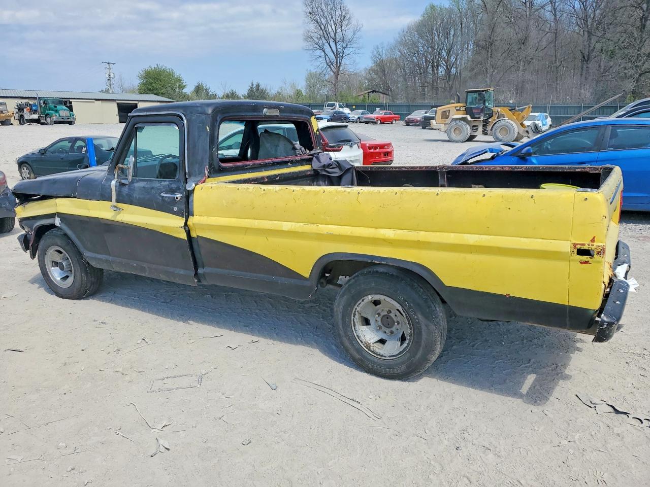 1972 Ford F100 Двухцветный vin: F10HEN82379