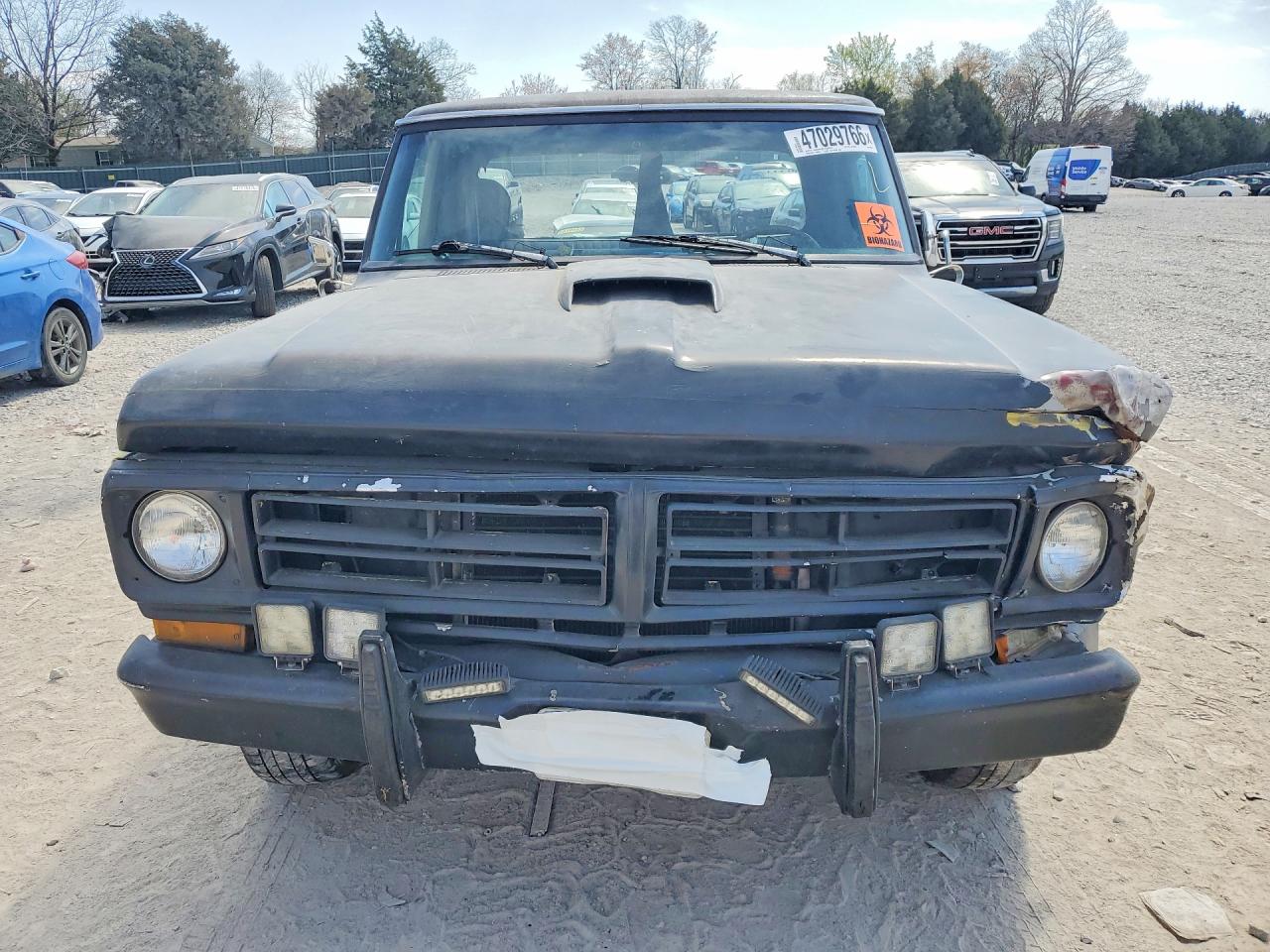 1972 Ford F100 Двухцветный vin: F10HEN82379