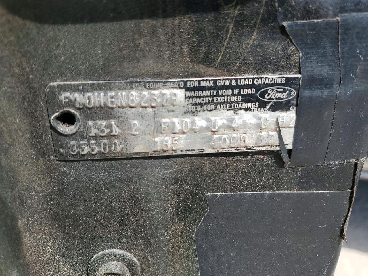 1972 Ford F100 Двухцветный vin: F10HEN82379
