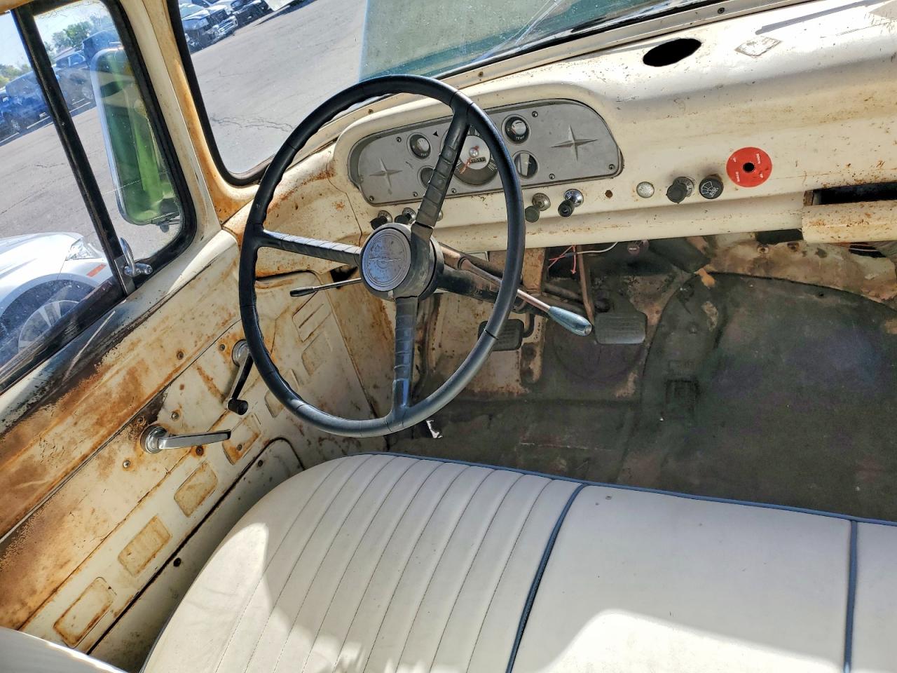 1959 Ford F100 Green vin: F10J8K27627