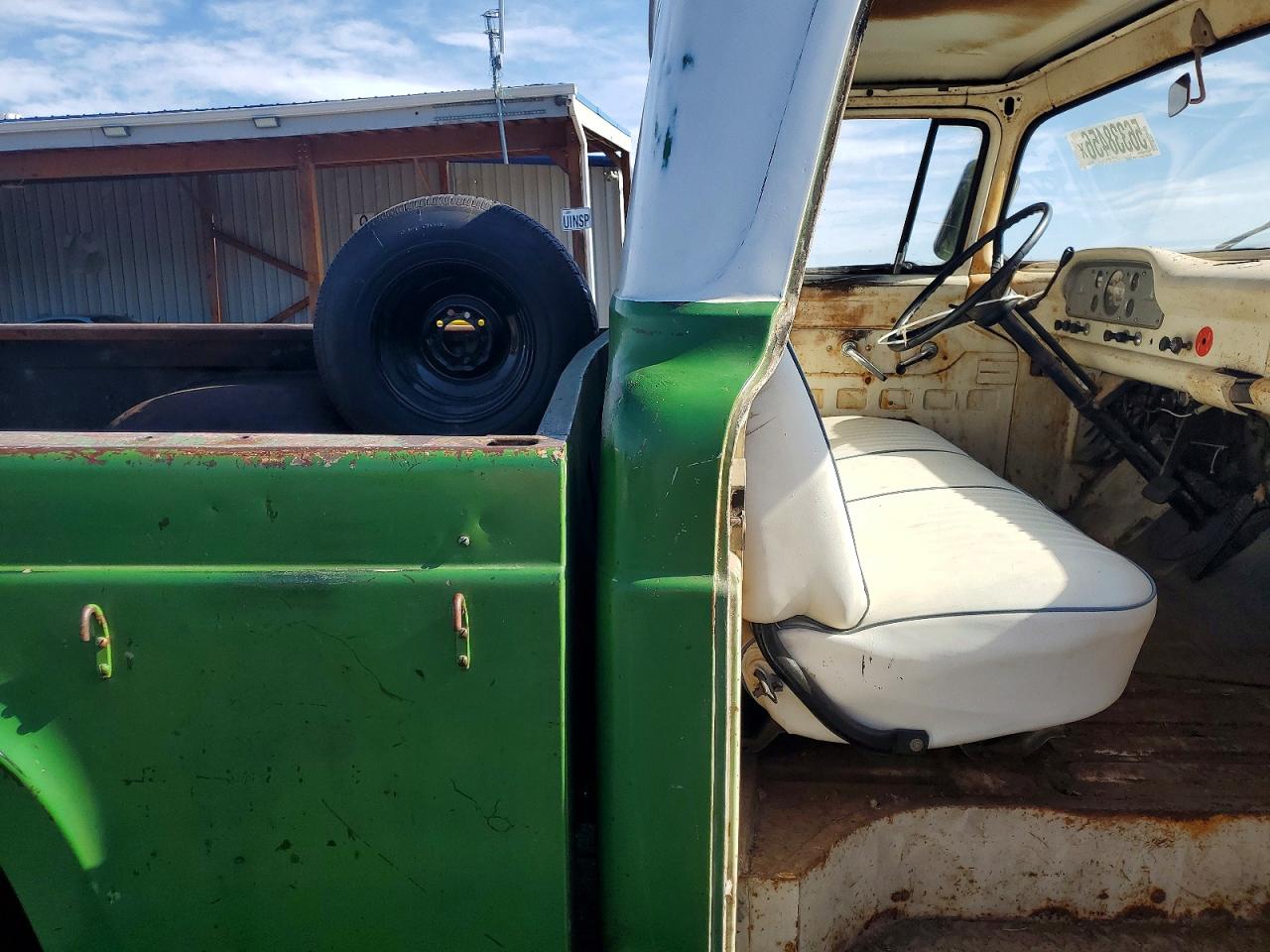 1959 Ford F100 Green vin: F10J8K27627