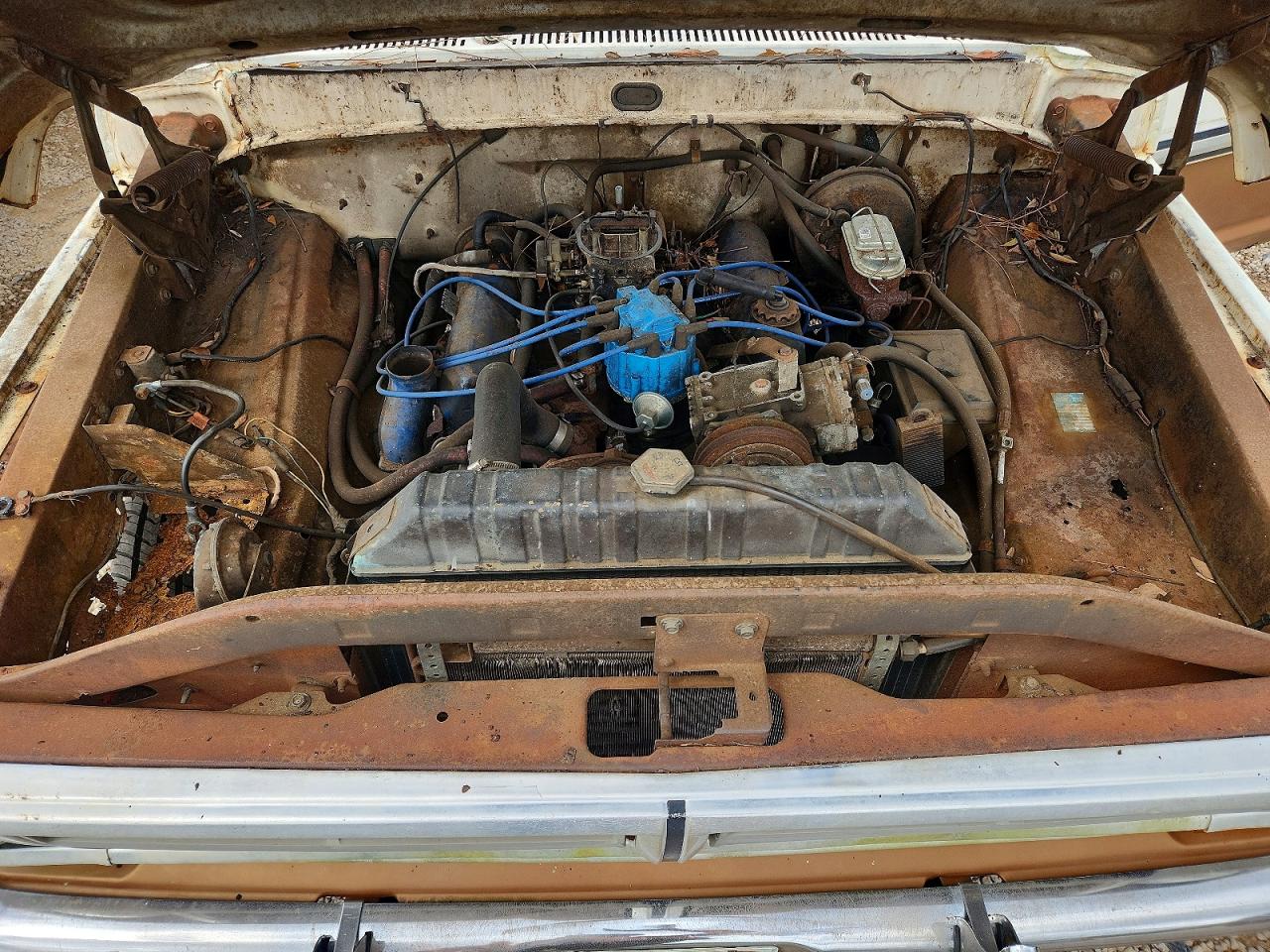 1972 Ford F100 Two Tone vin: F10JK40602