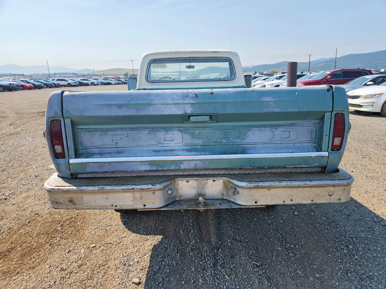 1968 Ford F-150 Turquoise vin: F10YRD58585