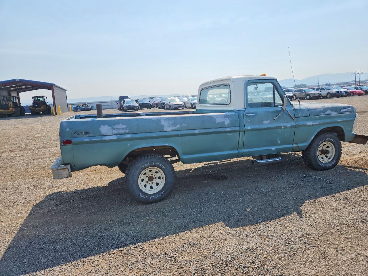 1968 Ford F-150 Turquoise vin: F10YRD58585