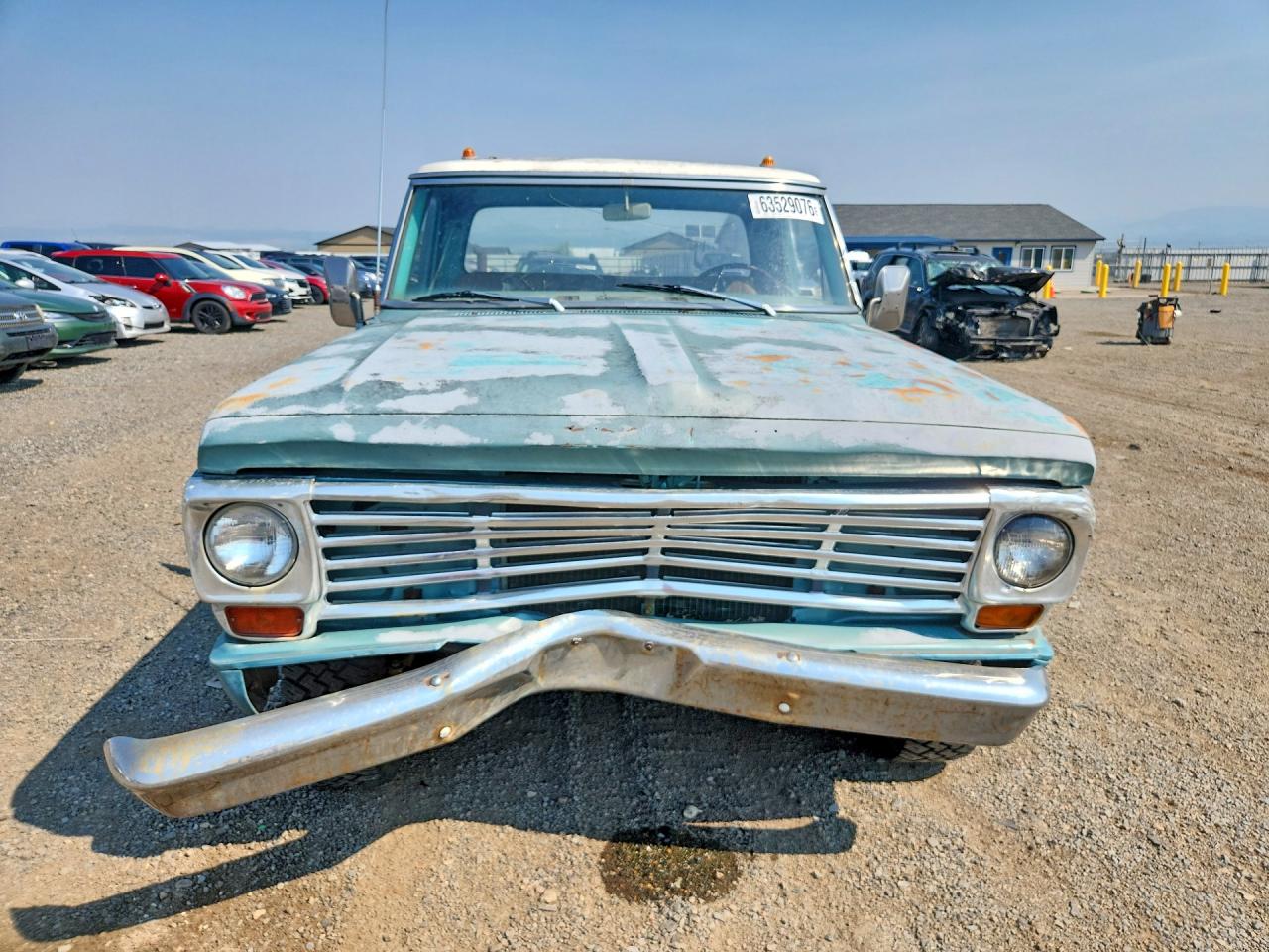 1968 Ford F-150 Turquoise vin: F10YRD58585