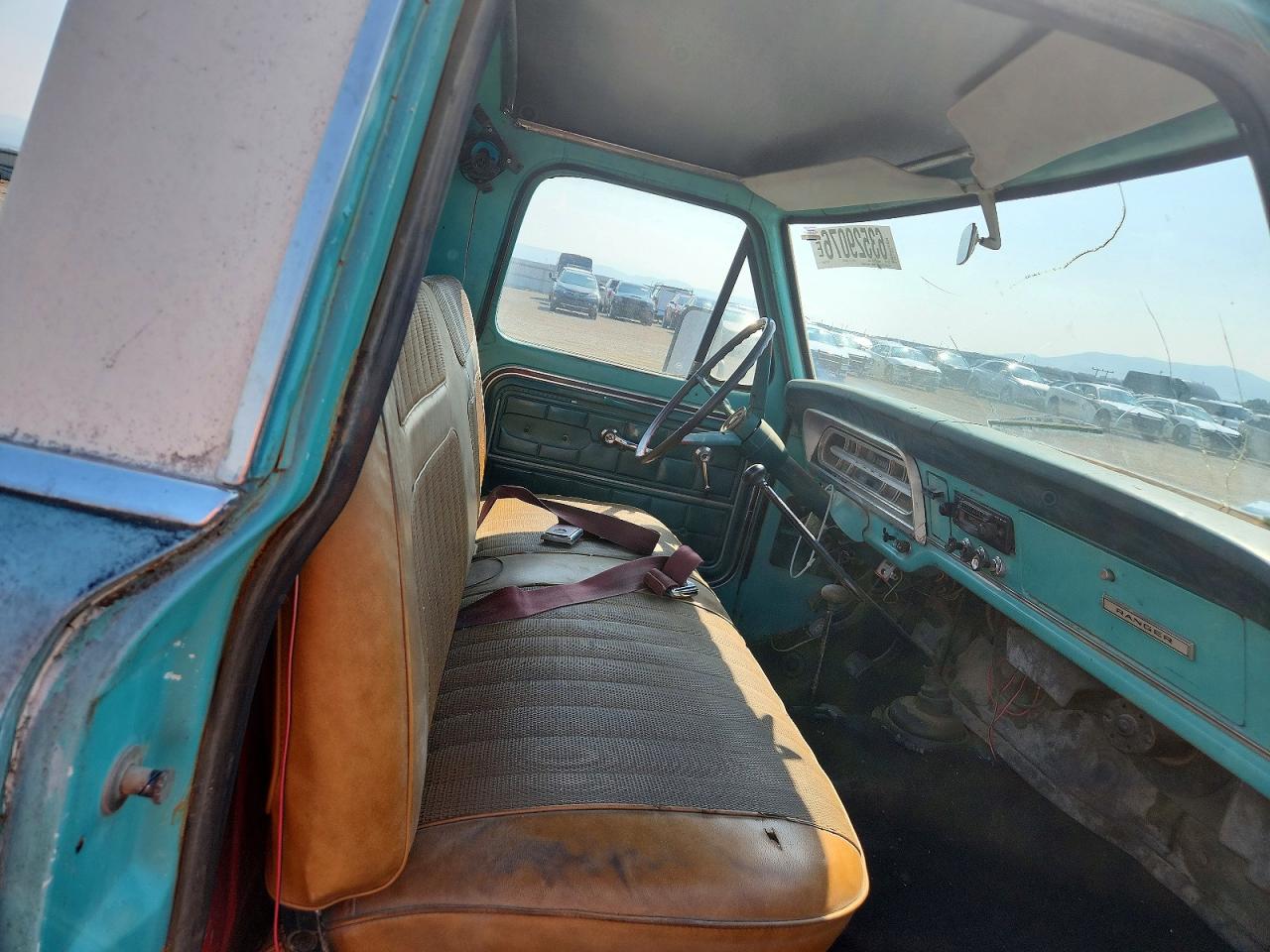 1968 Ford F-150 Turquoise vin: F10YRD58585