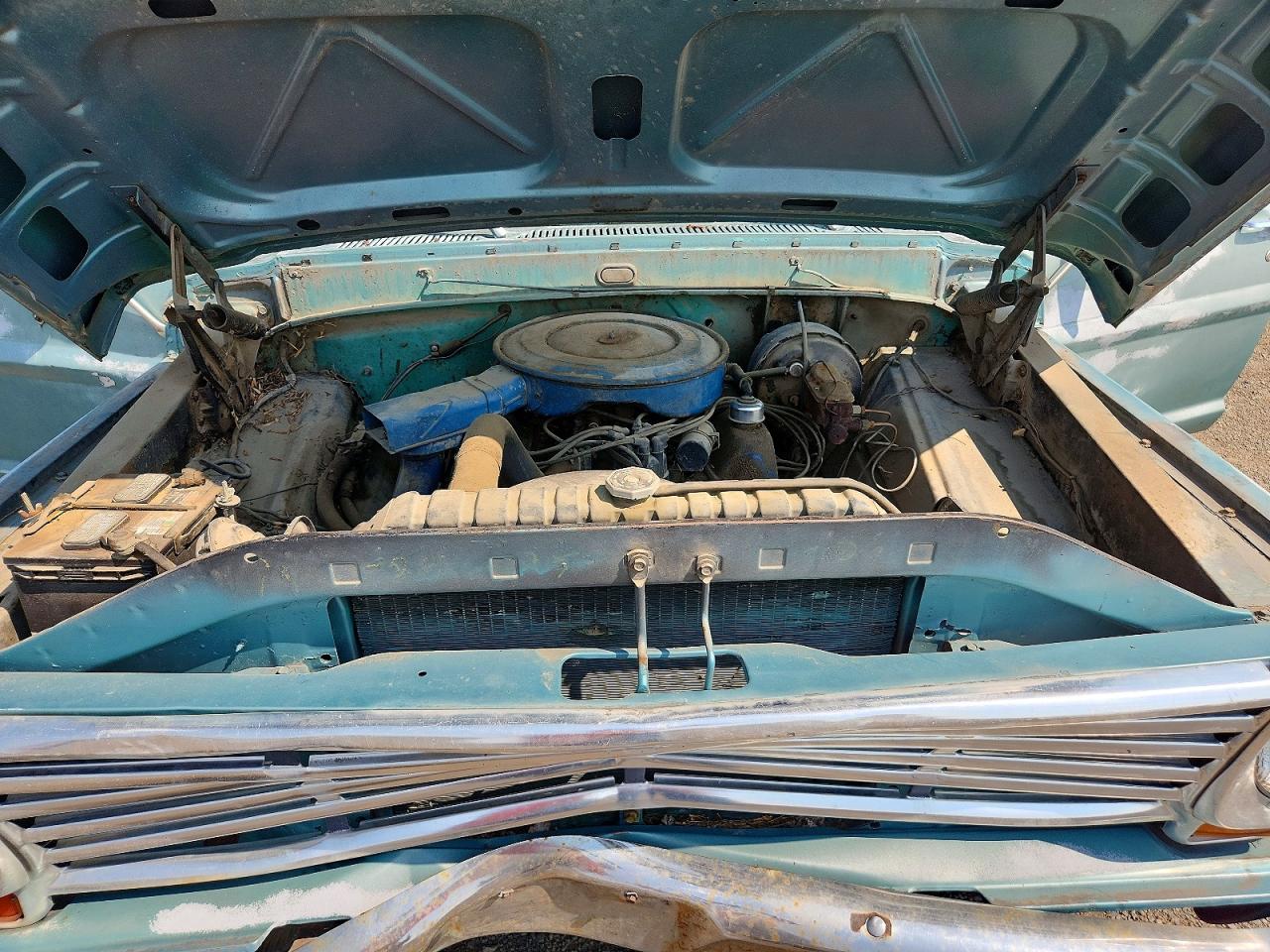1968 Ford F-150 Turquoise vin: F10YRD58585