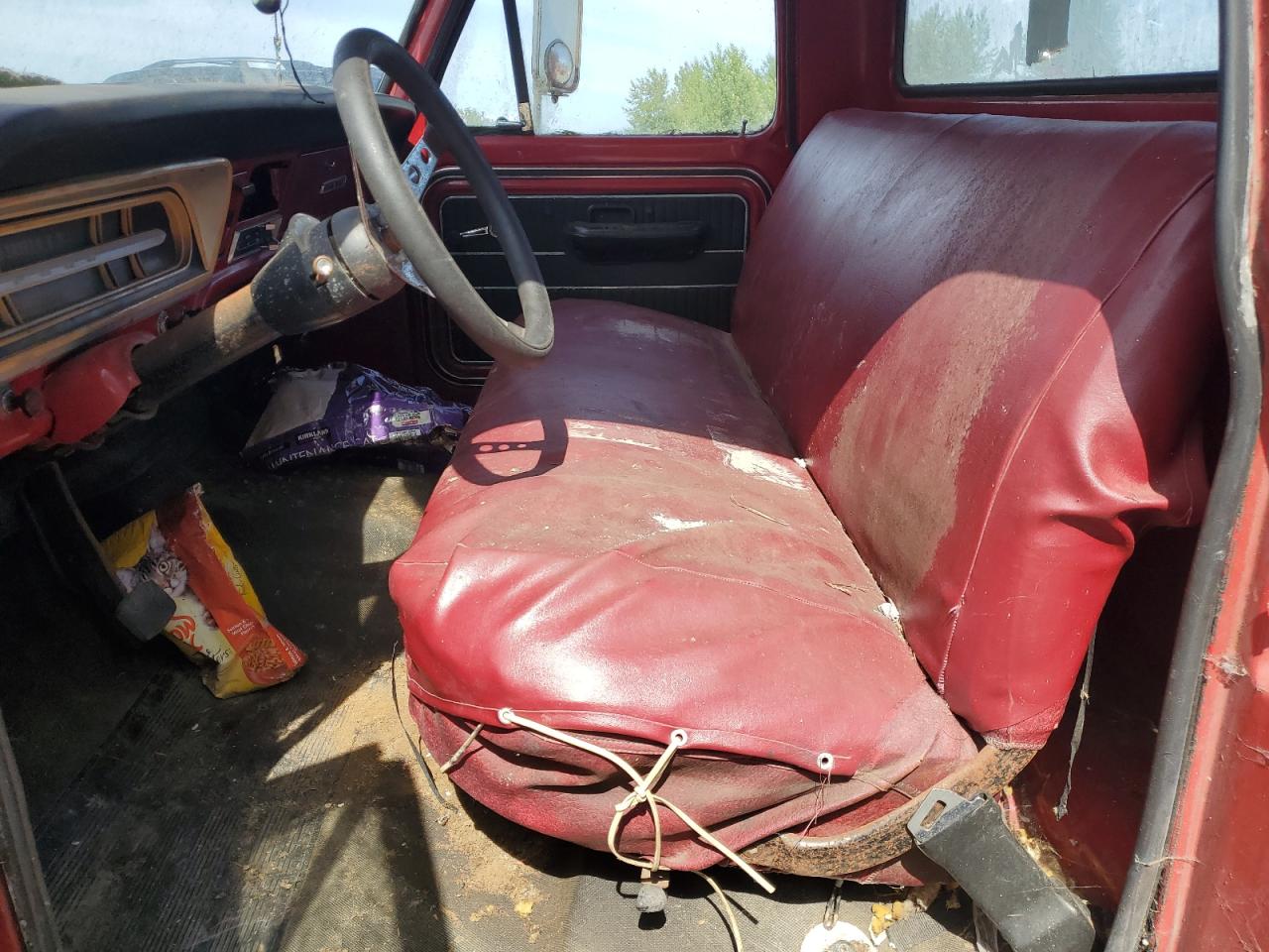1970 Ford F-100 Red vin: F10YRG51805