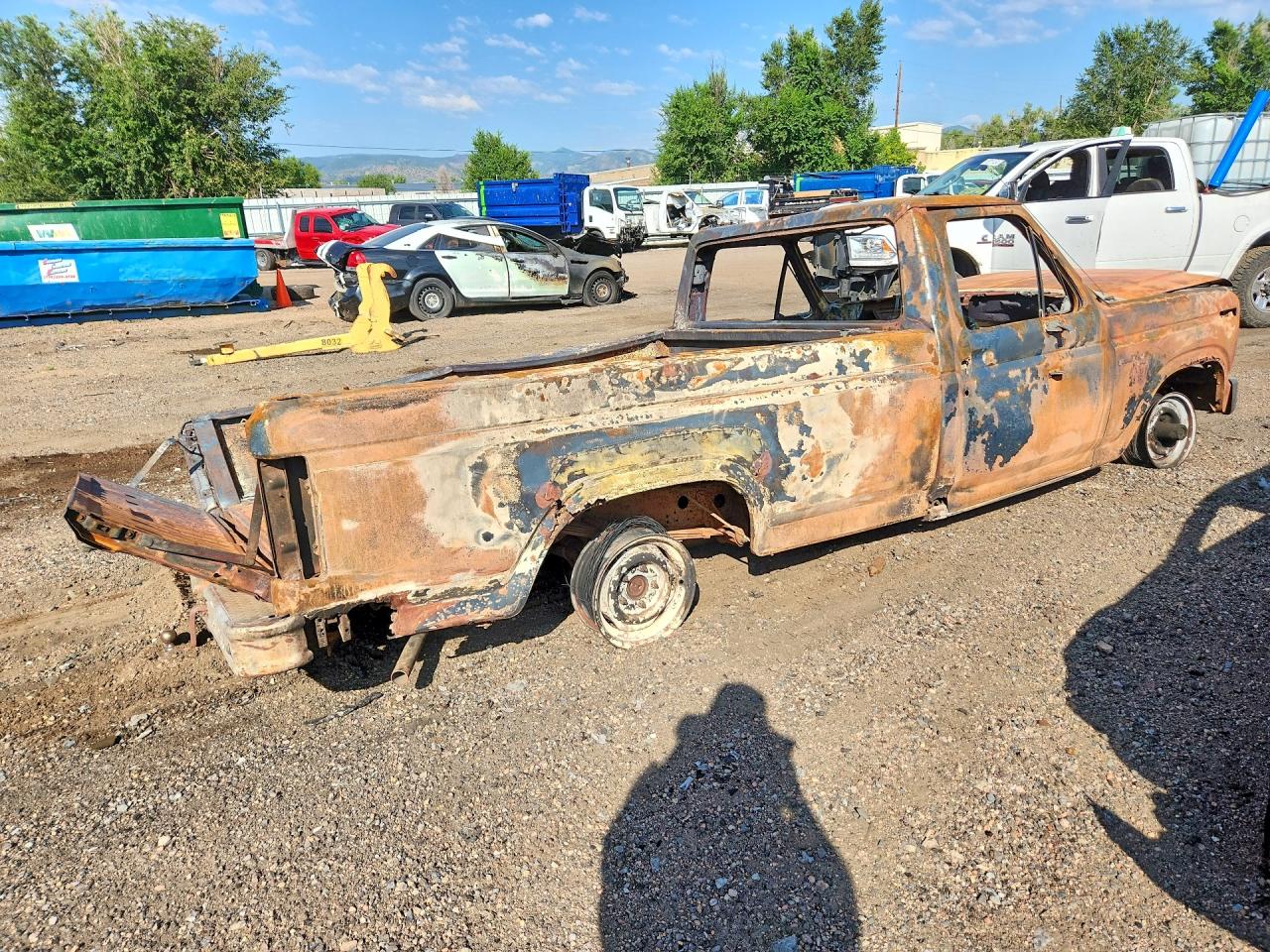 1980 Ford F150 Burn vin: F14ENHD0476