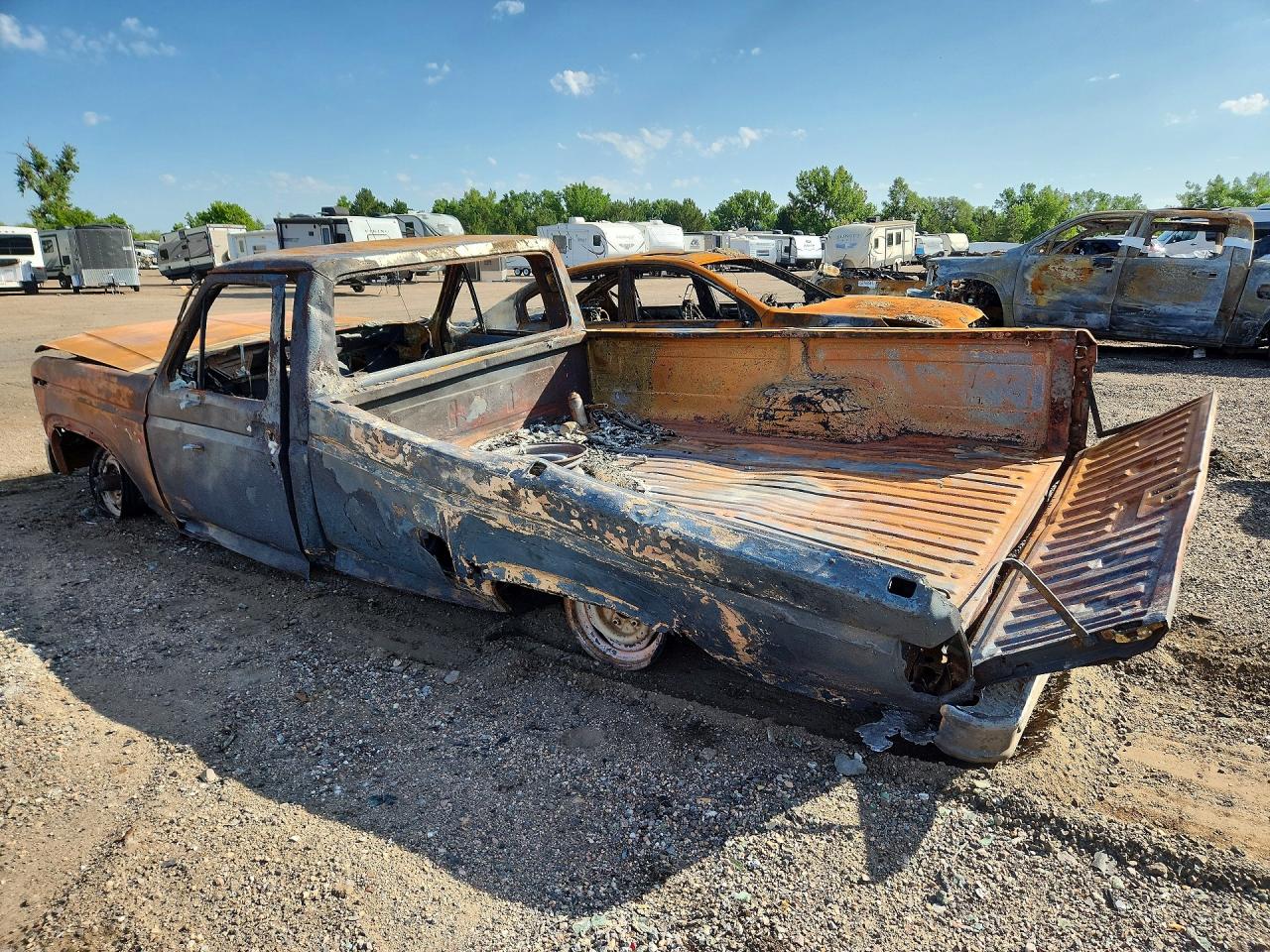1980 Ford F150 Burn vin: F14ENHD0476