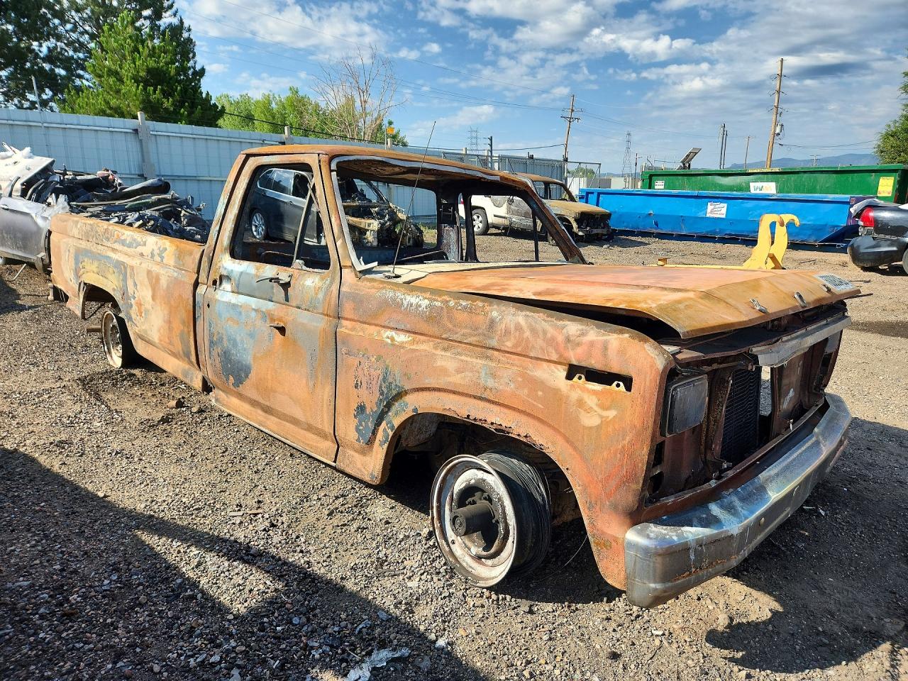1980 Ford F150 Burn vin: F14ENHD0476