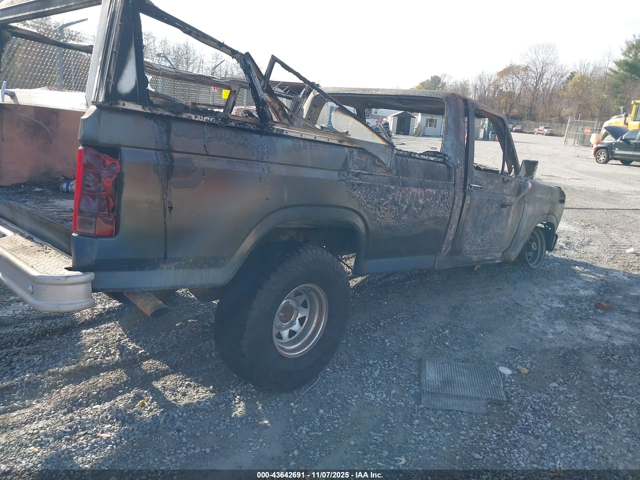 1980 Ford F150   Черный vin: F14FLGG7226      
