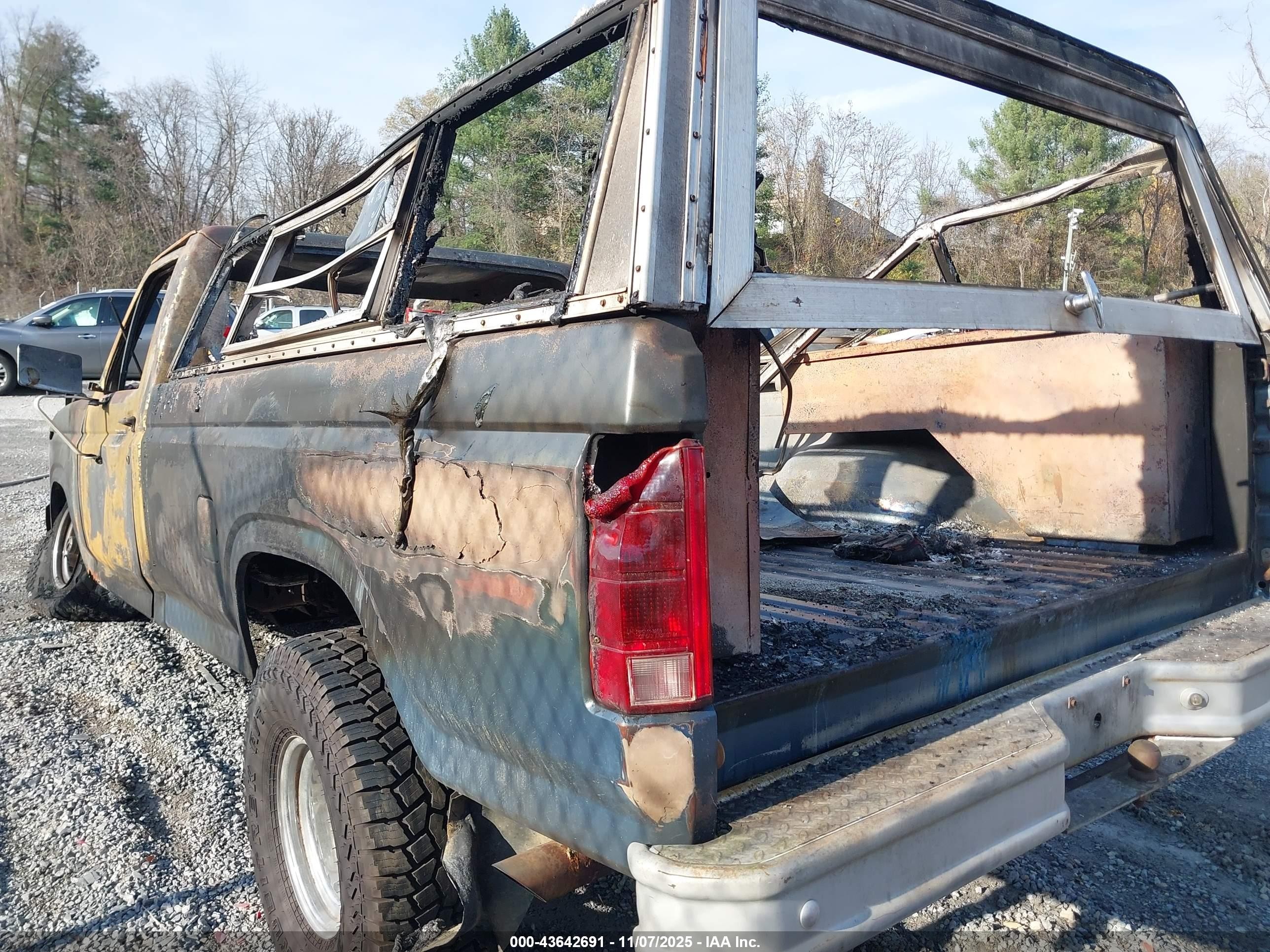 1980 Ford F150   Черный vin: F14FLGG7226      