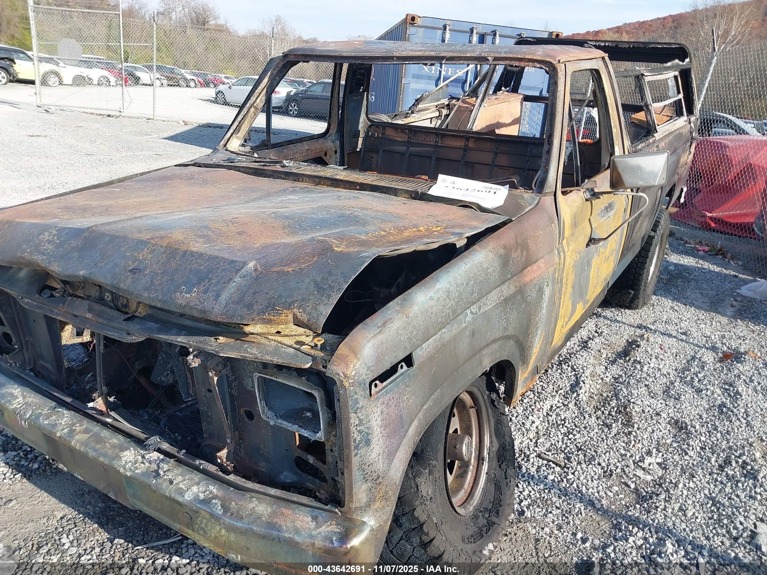 1980 Ford F150   Черный vin: F14FLGG7226      