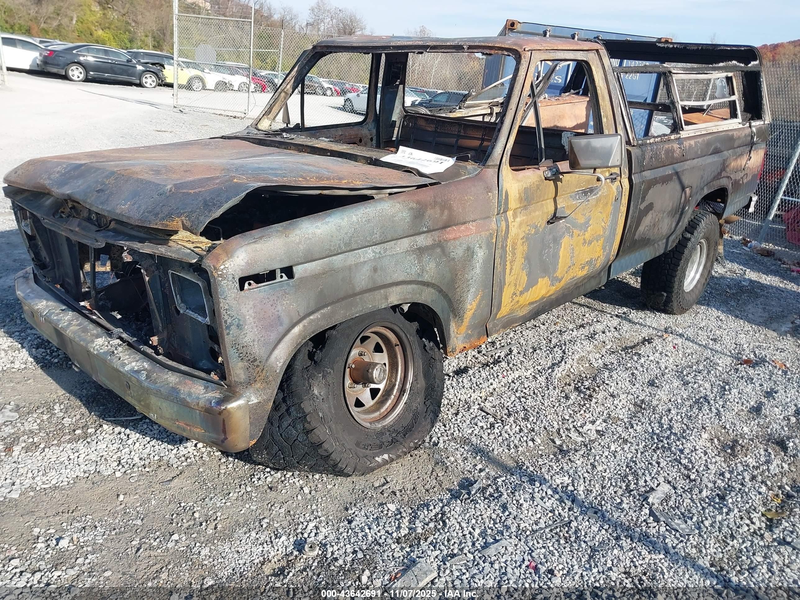1980 Ford F150   Черный vin: F14FLGG7226      