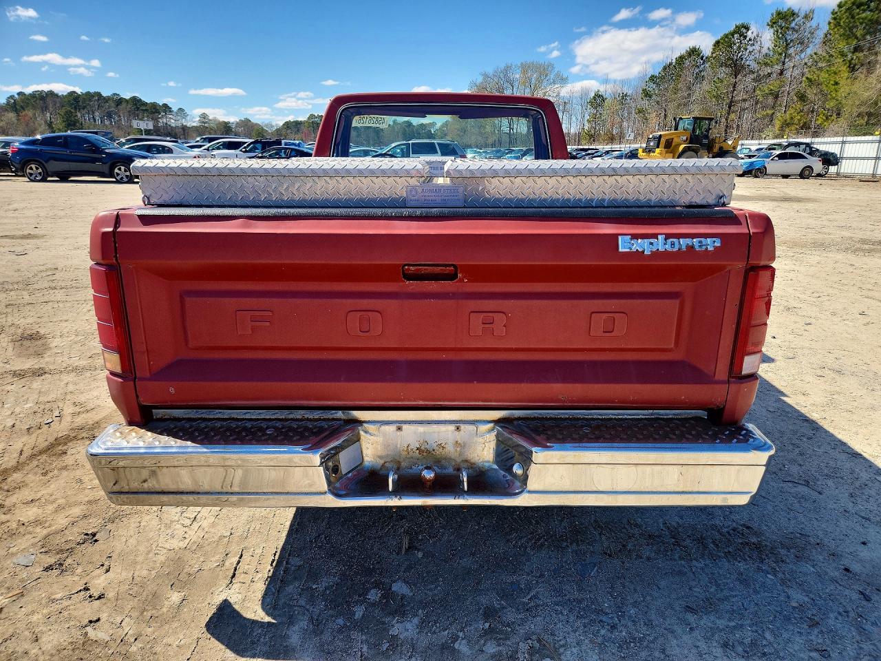 1980 Ford F150 Red vin: F15ENHD7556