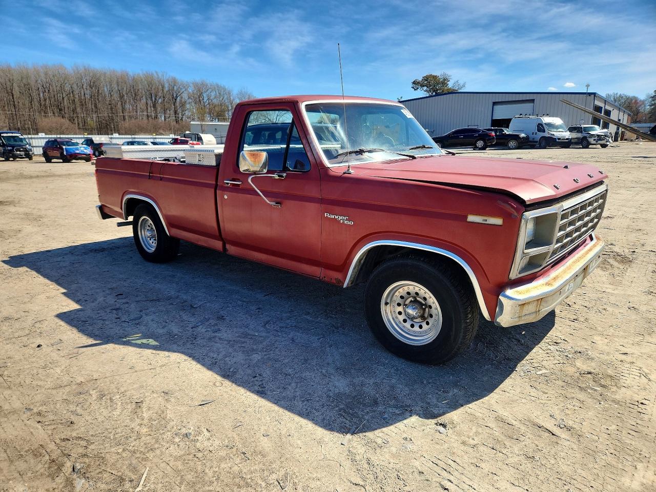 1980 Ford F150 Red vin: F15ENHD7556