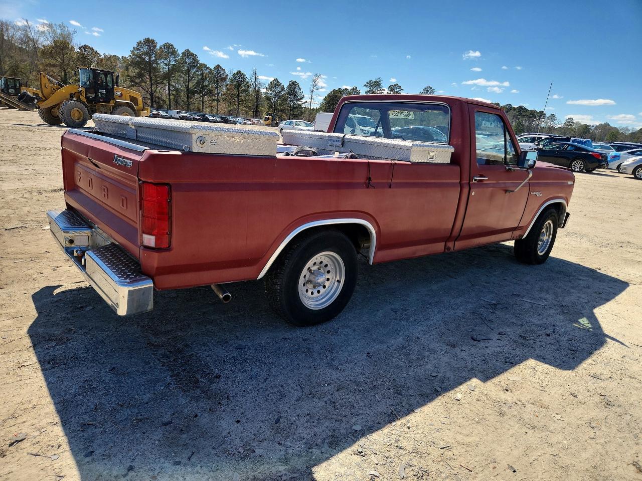 1980 Ford F150 Red vin: F15ENHD7556