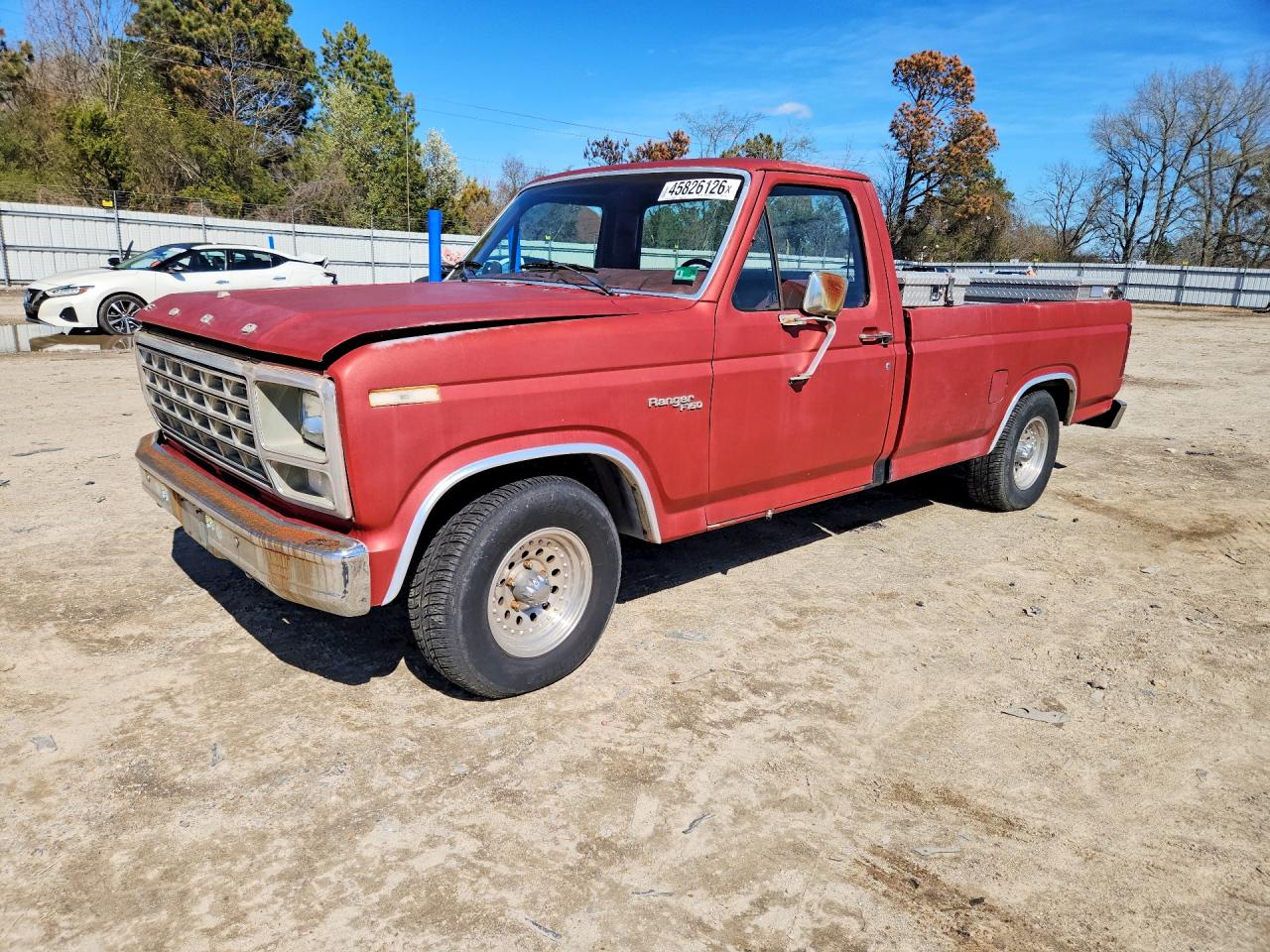 1980 Ford F150 Red vin: F15ENHD7556
