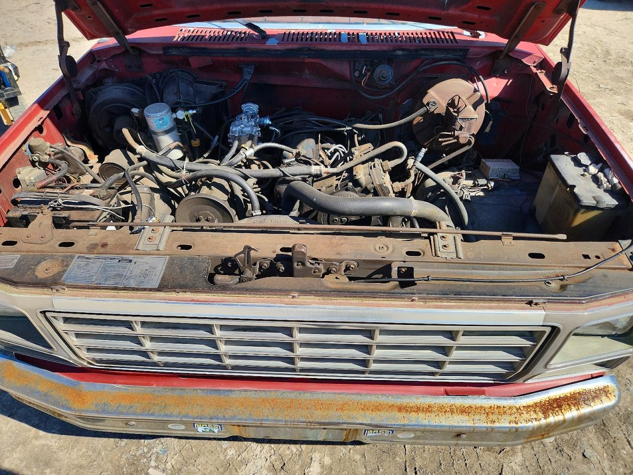 1980 Ford F150 Red vin: F15ENHD7556
