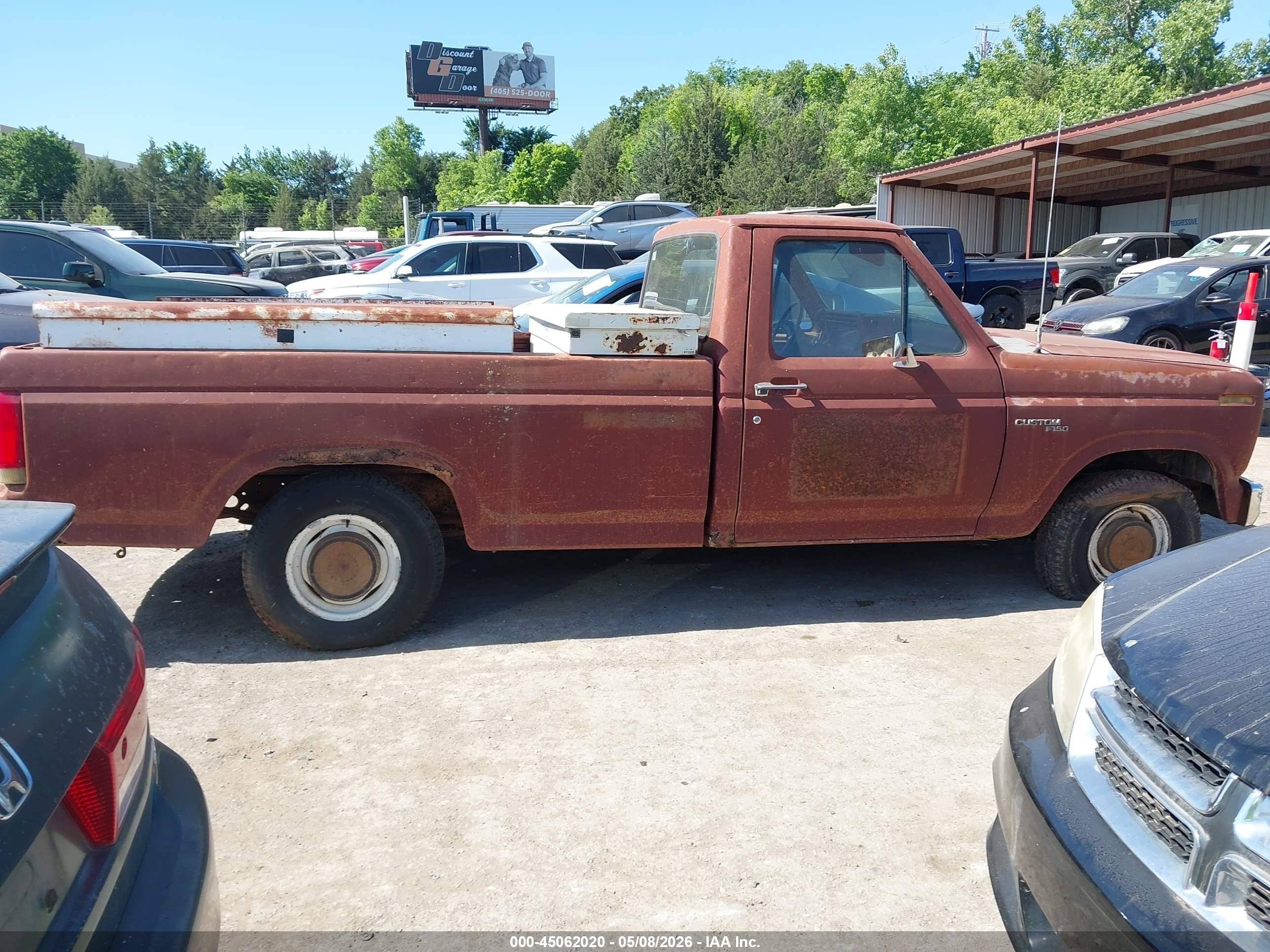 1980 Ford F150   Красный vin: F15EPKA0276      